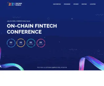 Onchainfintech.com(On-Chain Fintech Conference) Screenshot