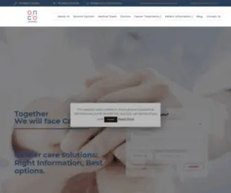 Onco-Connect.com(Connecting Best Cancer Doctors & Cancer Hospitals in India) Screenshot