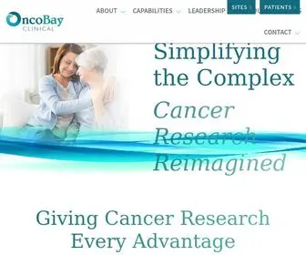 Oncobay.com(OncoBay Clinical) Screenshot