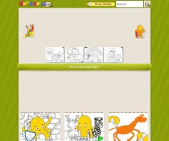 Oncoloring.com(Free coloring pages) Screenshot