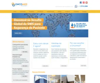 Oncomed.com.br(Oncologia) Screenshot