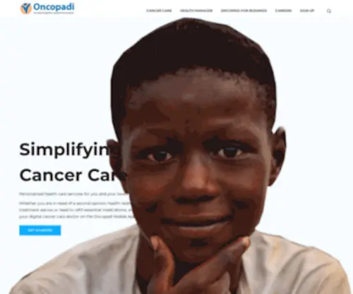 Oncopadi.com(OncoPadi) Screenshot