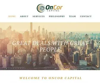 Oncorcapital.com(OnCor Capital) Screenshot