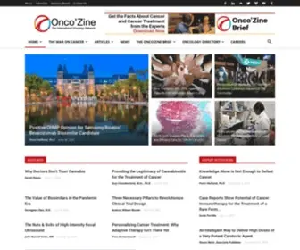 Oncozine.com(Onco'Zine) Screenshot