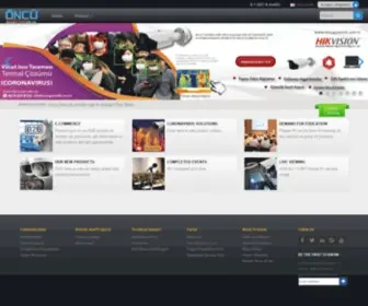 Oncub2B.com(Öncü Güvenlik Sistemleri A.Ş) Screenshot