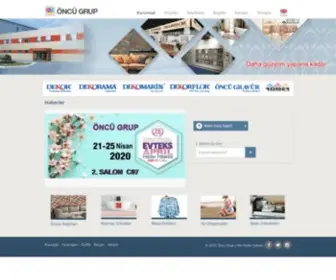 Oncugrup.com.tr(Ana Sayfa) Screenshot