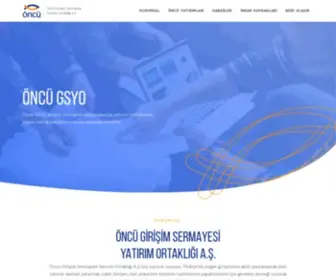 Oncugsyo.com.tr(Öncü) Screenshot