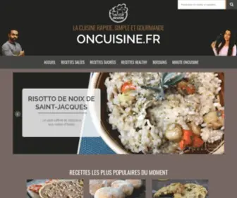 Oncuisine.fr(La cuisine rapide) Screenshot