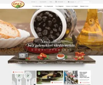 Oncusalca.com.tr(Öncü Salça) Screenshot