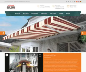 Oncutekniktente.net(Öncü) Screenshot