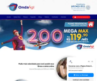 Ondaagil.com.br(Página Principal) Screenshot