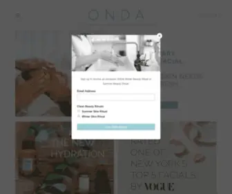 Ondabeauty.com(ONDA Beauty) Screenshot