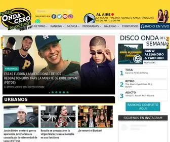 Ondacero.com.pe(Radio Onda Cero en vivo) Screenshot