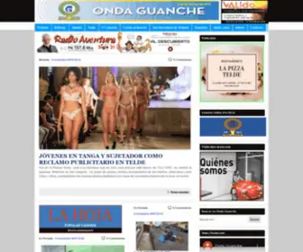 Ondaguanche.com(Onda Guanche) Screenshot