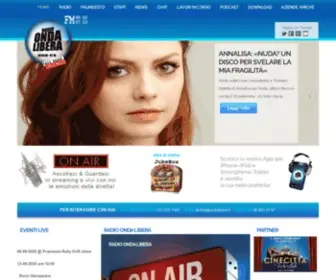 Ondalibera.it(Radio Onda Libera) Screenshot