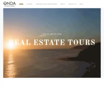 Ondarealestateelsalvador.com(Ask us about our real estate tours) Screenshot