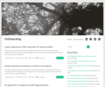 Ondata.blog(Ondata blog) Screenshot