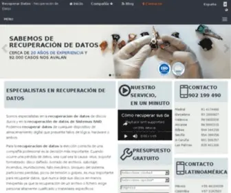 Ondata.es(Recuperacion de datos de disco duro) Screenshot