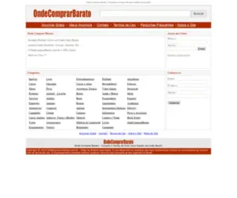 Ondecomprarbarato.com.br(Onde Comprar Barato) Screenshot