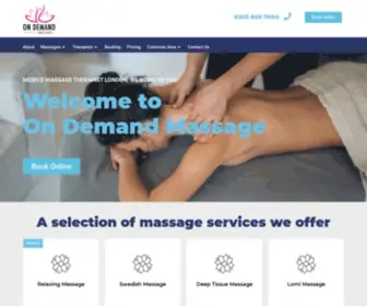 Ondemandmassage.co.uk(Google) Screenshot