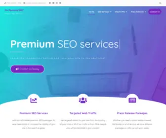 Ondemandseo.com(Premium SEO Services) Screenshot