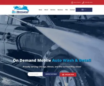 Ondemandwash.com(On Demand Mobile Auto Wash & Detail) Screenshot