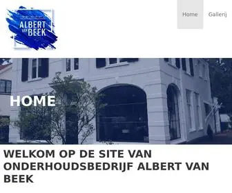 OnderhoudsbedrijFalbertvanbeek.nl(Onderhoudsbedrijf Albert van Beek) Screenshot