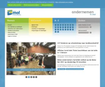 Ondernemeninmol.be(Ondernemen in Mol) Screenshot