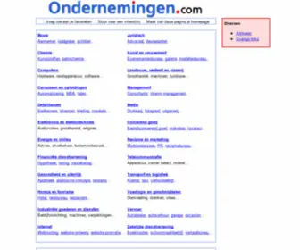 Ondernemingen.com(Ondernemingen) Screenshot