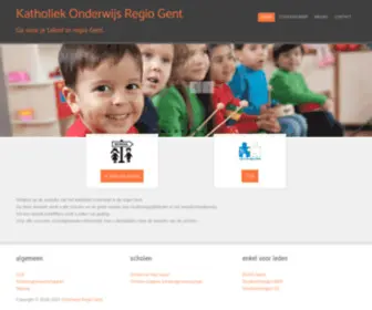 Onderwijsregiogent.be(Welkom op Katholiek Onderwijs Regio Gent) Screenshot