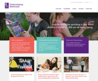 Onderwijszorgnederland.nl(Onderwijszorg Nederland) Screenshot