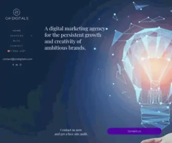 Ondigitals.com(Digital Marketing Service) Screenshot