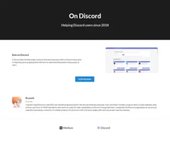 Ondiscord.xyz(On Discord) Screenshot