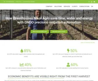 Ondo.io(Precise drip irrigation management) Screenshot