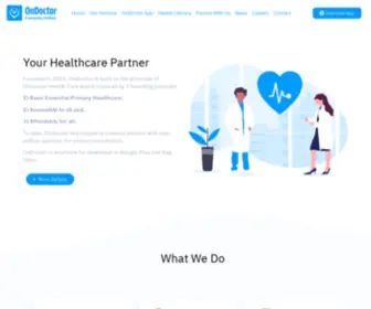 Ondoctor.com.mm(Your Healthcare Partner) Screenshot