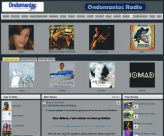 Ondomaniac.fr(Accueill) Screenshot