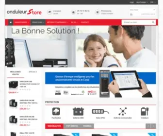 Onduleur-Store.fr(Spécialiste de la vente et de la maintenance) Screenshot