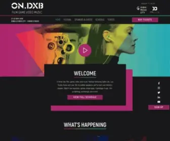 OndXbfest.com(ON.DXB) Screenshot