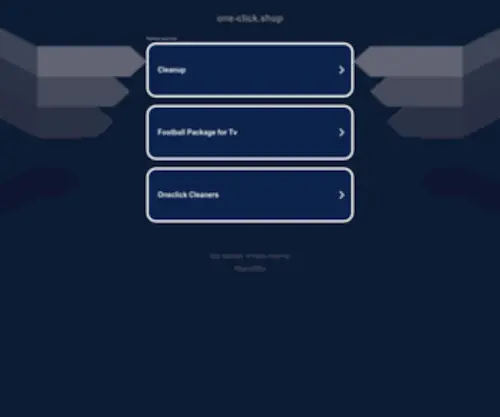 One-Click.shop(One Click shop) Screenshot