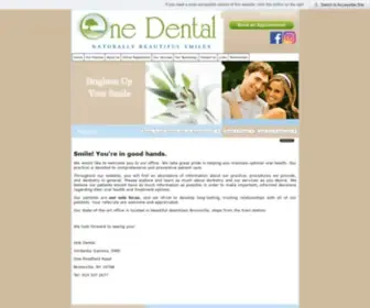 One-Dental-NY.com(Bronxville Dentist) Screenshot