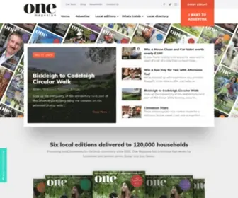 One-Mag.co.uk(Exeter and East Devon Advertising) Screenshot