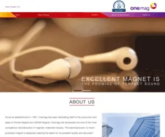 One-Magnet.com(厦门市万磁电子有限公司) Screenshot