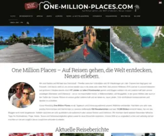 One-Million-Places.com(Reiseblog) Screenshot