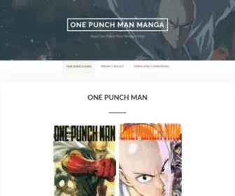 One-Punchman.net(One punch man manga) Screenshot