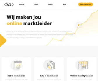 One-Stop-Webshop.nl(Wij bouwen je webshop) Screenshot