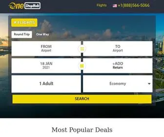 One-Stophub.com(Cheap Flight Tickets) Screenshot