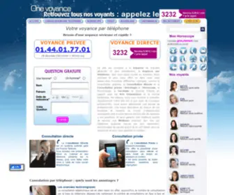 One-Voyance.com(Voyance par téléphone) Screenshot