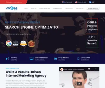 One2Oneclick.com(Digital Marketing Agency) Screenshot