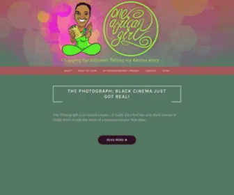 Oneafricangirl.com(Changing the narrative) Screenshot