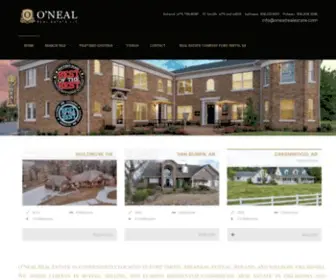 Onealrealestate.com(O'Neal Real Estate) Screenshot